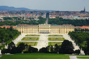 O magnífico palácio de Schönbrunn. Foto: Arnold Weisz ©