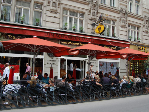 Café Schwarzer Camel, Viena