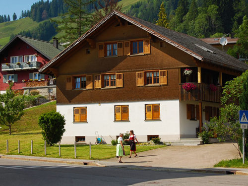 Vorarlberg difere do resto da Áustria, mas ainda tem um toque alpino distinto. Foto: Arnold Weisz ©