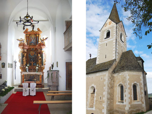 A capela de Castelo Hochosterwitz