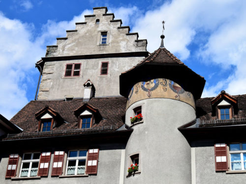 Churer Tor, um dos antigos portões da cidade da época em que Feldkirch era cercado por uma muralha da cidade. Foto: Arnold Weisz ©