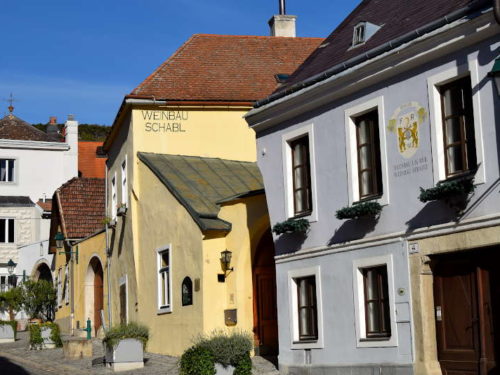 O centro histórico de Gumpoldskirchen oferece belos edifícios antigos. Foto: Arnold Weisz ©