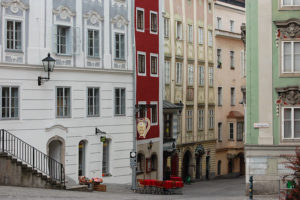 O centro histórico da cidade bem preservado em Linz. Foto: Arnold Weisz ©