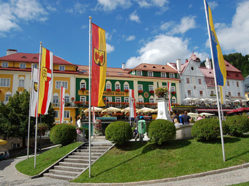 Mariazell é uma pequena e popular cidade e resort de férias nos Alpes austríacos. Foto: Ana Lucia Marcos ©