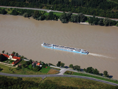 Um cruzeiro no Danúbio em Wachau