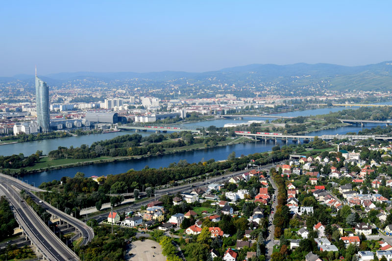 Vista do Torre do Danúbio